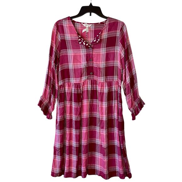 Flannel Plaid Dress Matilda Jane - Picture 3 of 11